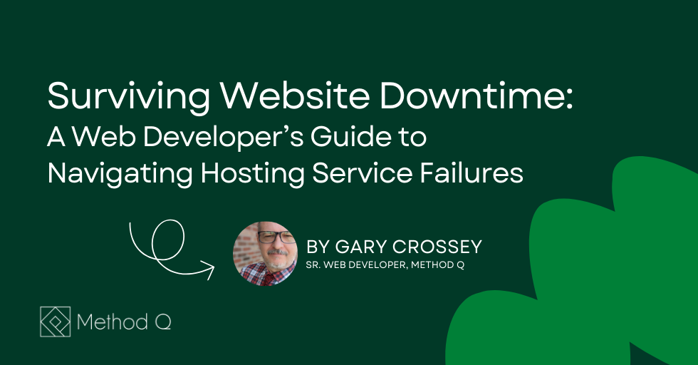 Surviving Website Downtime by Gary Crossey